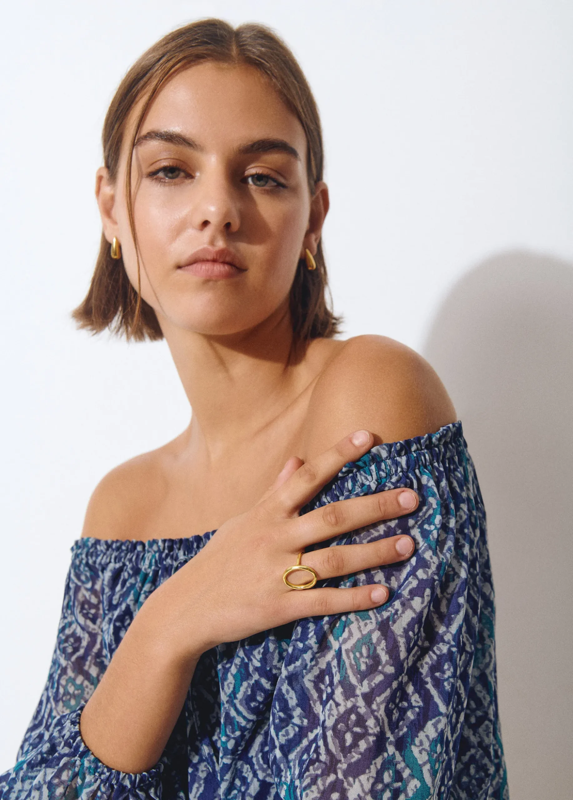 Anillo aro abierto