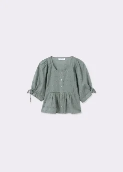 Blusa manga corta