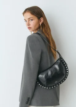 Bolso bandolera tachas