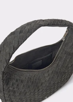 Bolso hombro piel trenzado