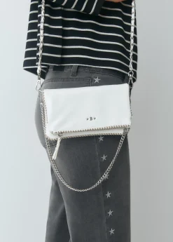 Bolso mini solapa bolitas