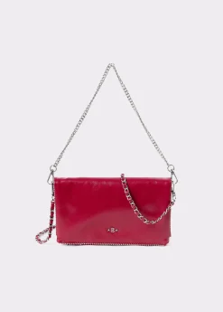 Bolso solapa bolitas