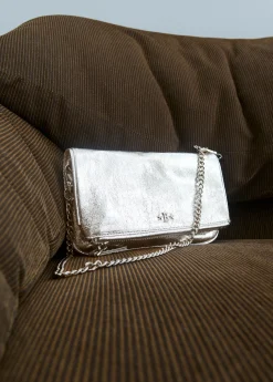 Bolso solapa mini laminado