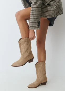 Bota piel cowboy