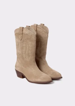 Bota piel cowboy
