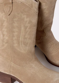 Bota piel cowboy