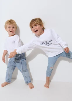Camiseta algodón bordada kids