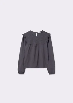 Camiseta combinada plana