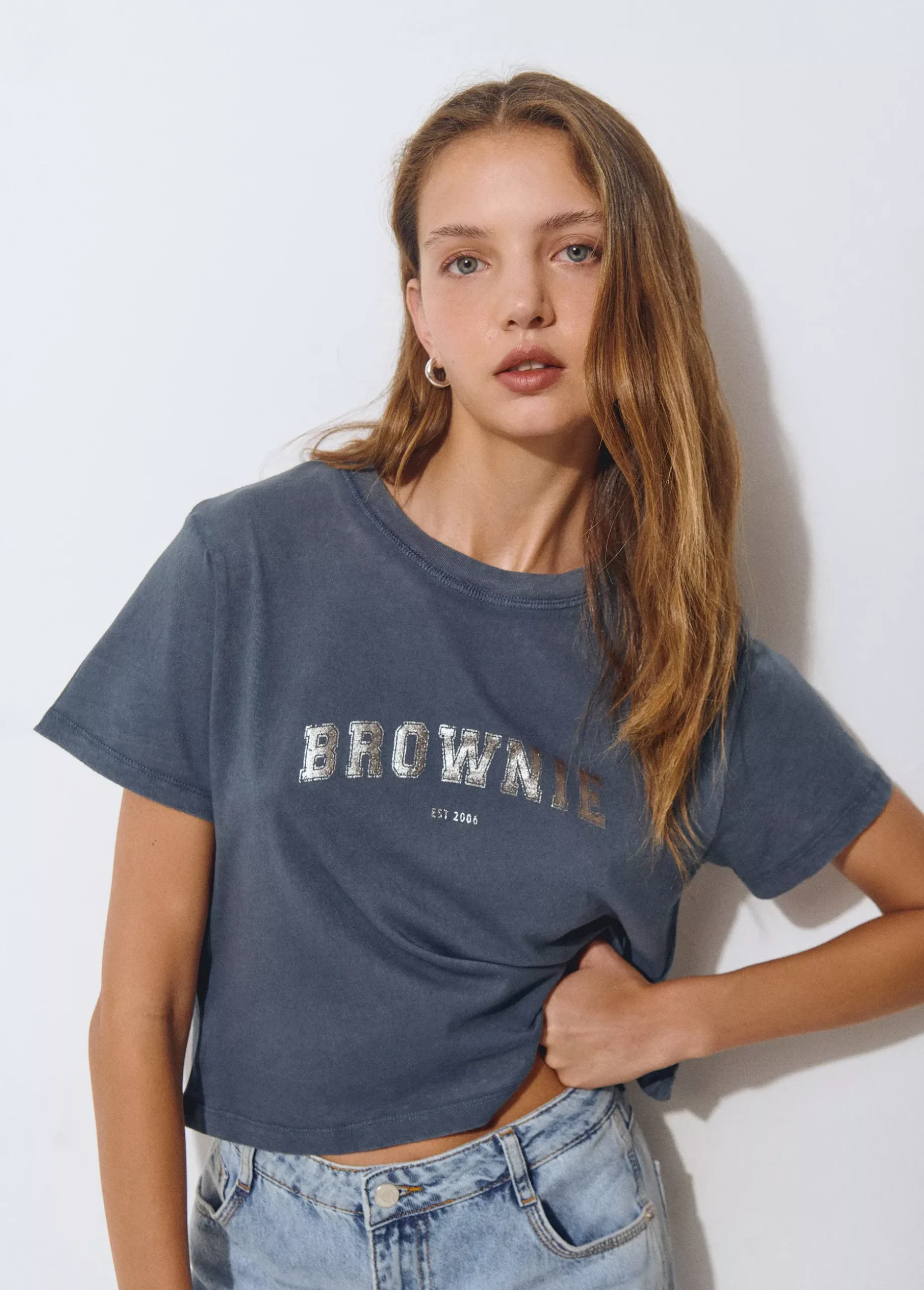 Camiseta logo brownie