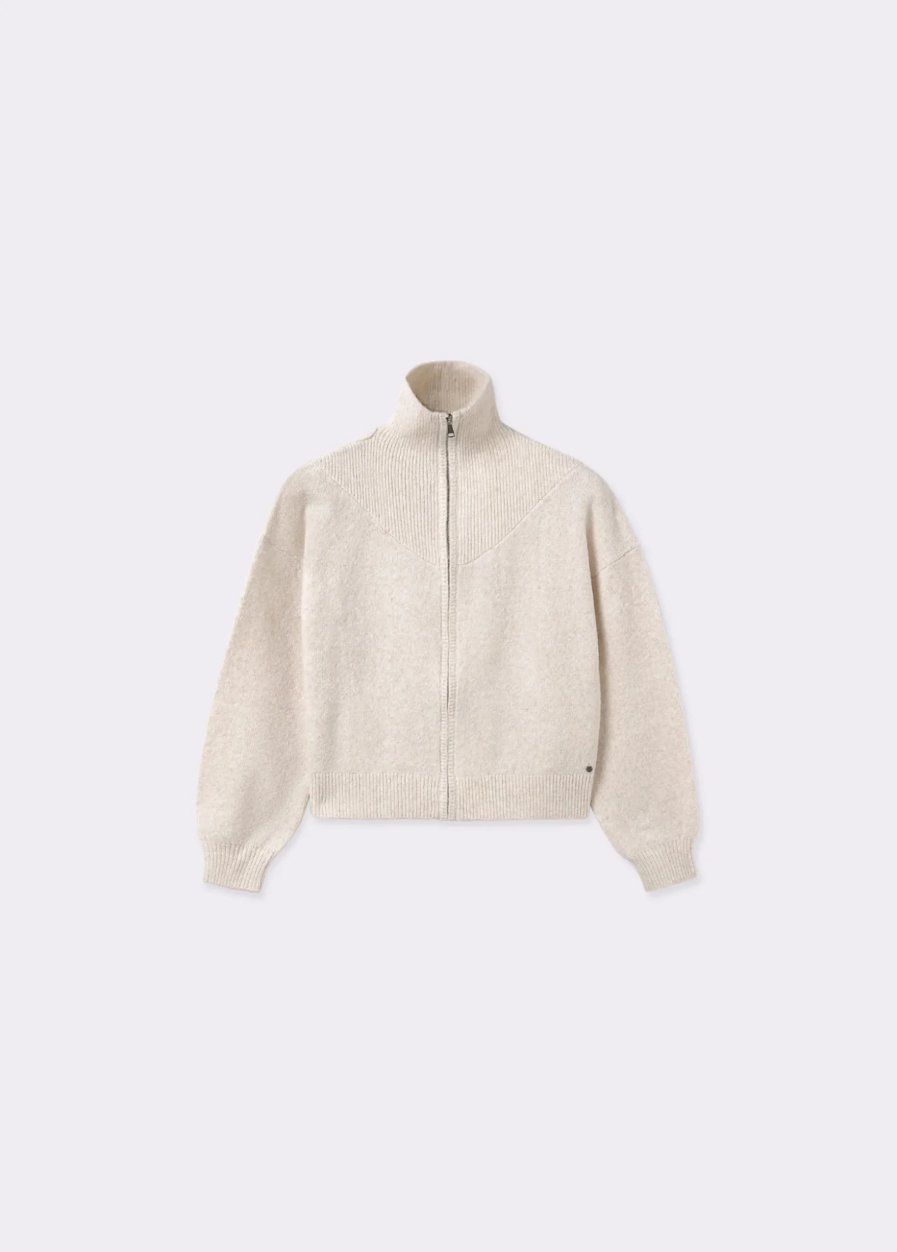 Cardigan cremallera