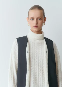 Chaqueta encerada con chaleco borrego extraíble