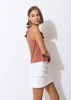 Falda bolsillos cargo