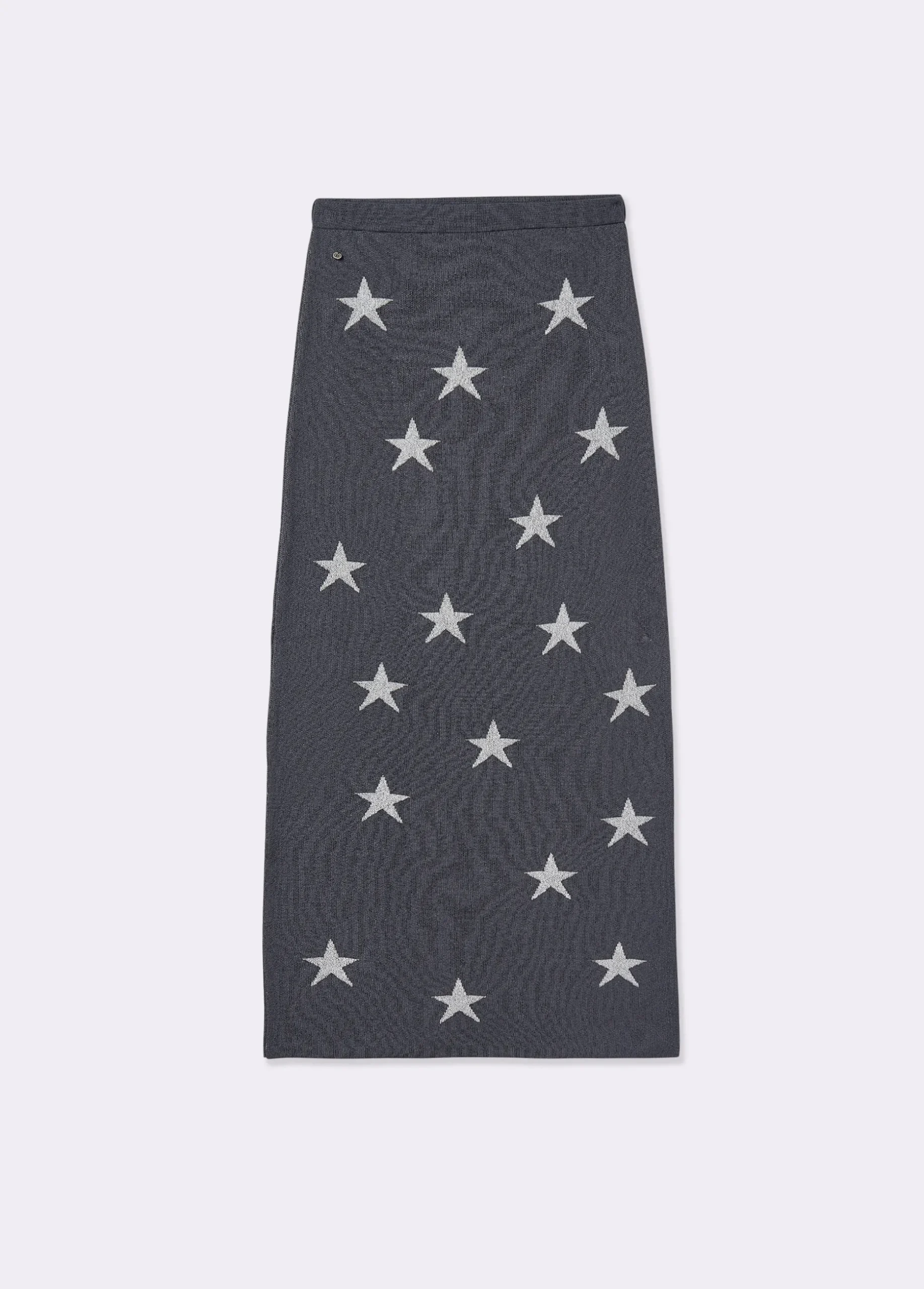 Falda punto estrellas