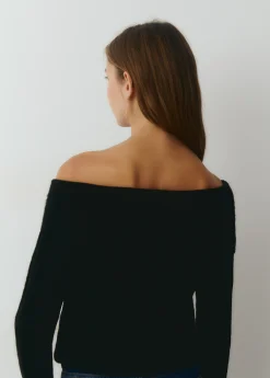 Jersey cuello bardot