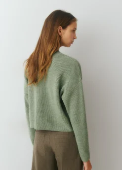 Jersey cuello pico básico