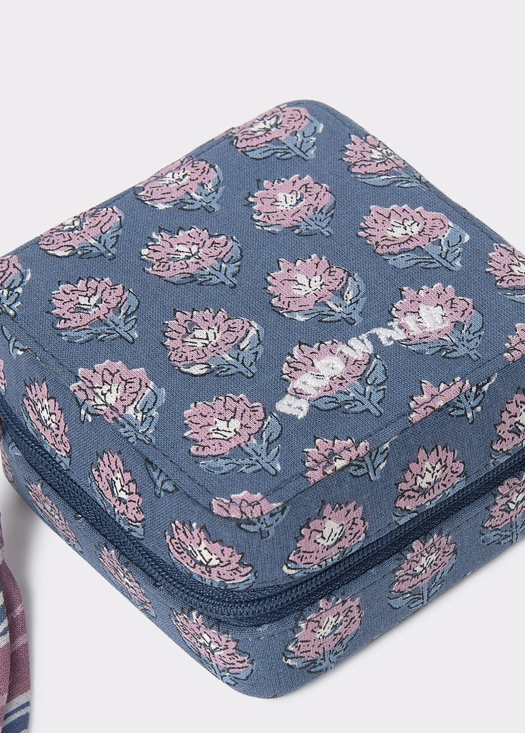 Joyero cuadrado estampado