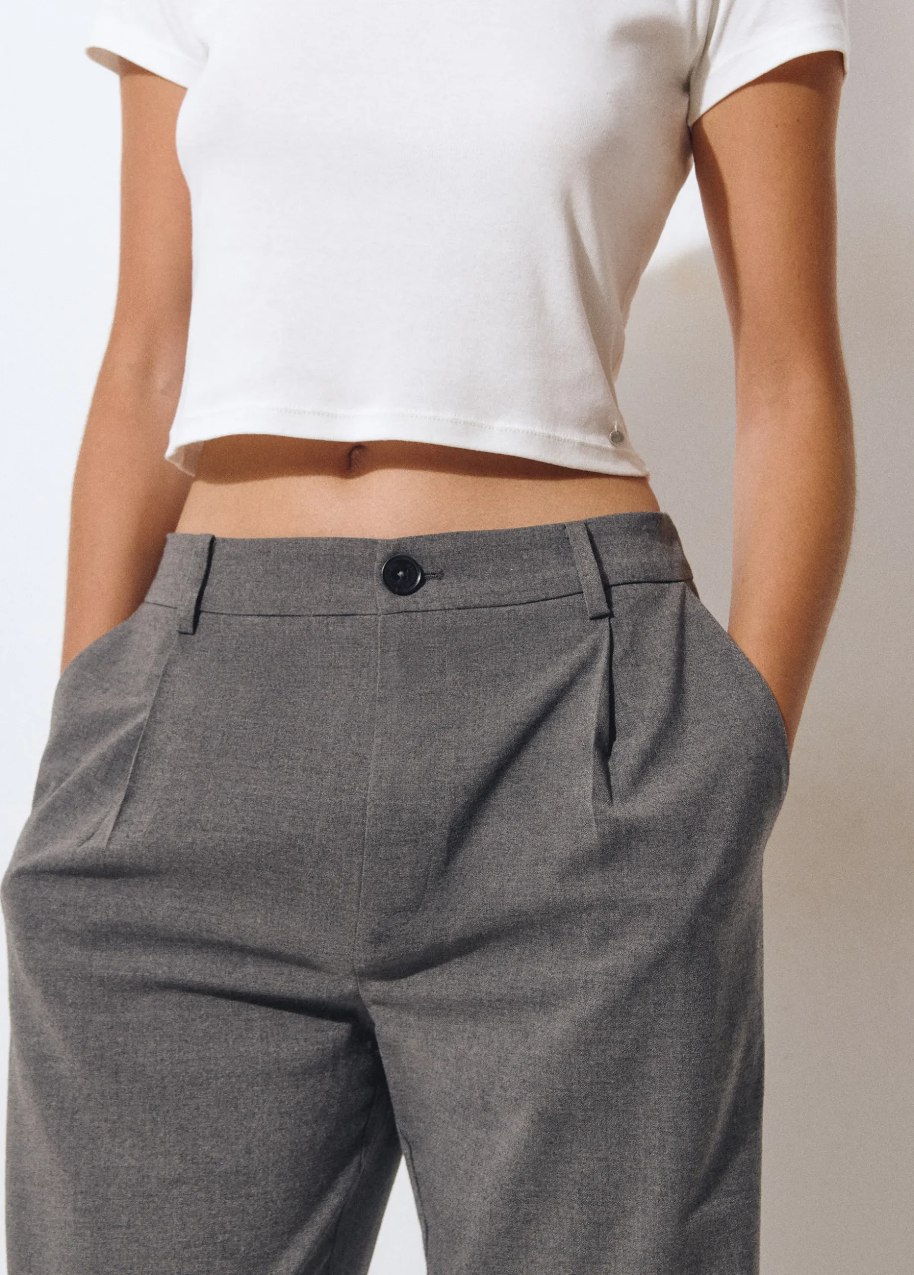 Pantalón ancho sastre