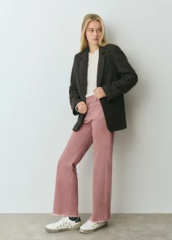 Pantalón culotte botones frontales