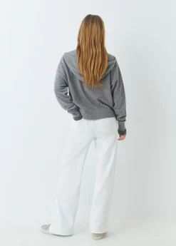 Pantalón culotte con bolsillos frontales