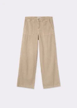 Pantalón pana recto