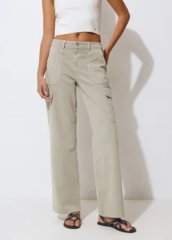 Pantalón recto cargo