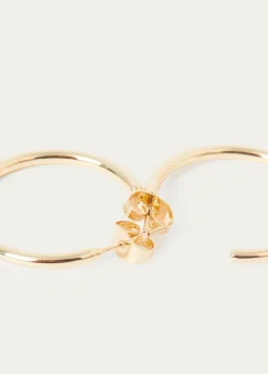 Pendiente aro mediano