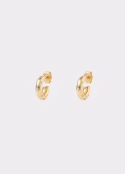 Pendientes aro circonita