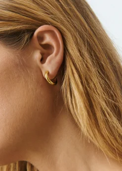 Pendientes aro grueso mini