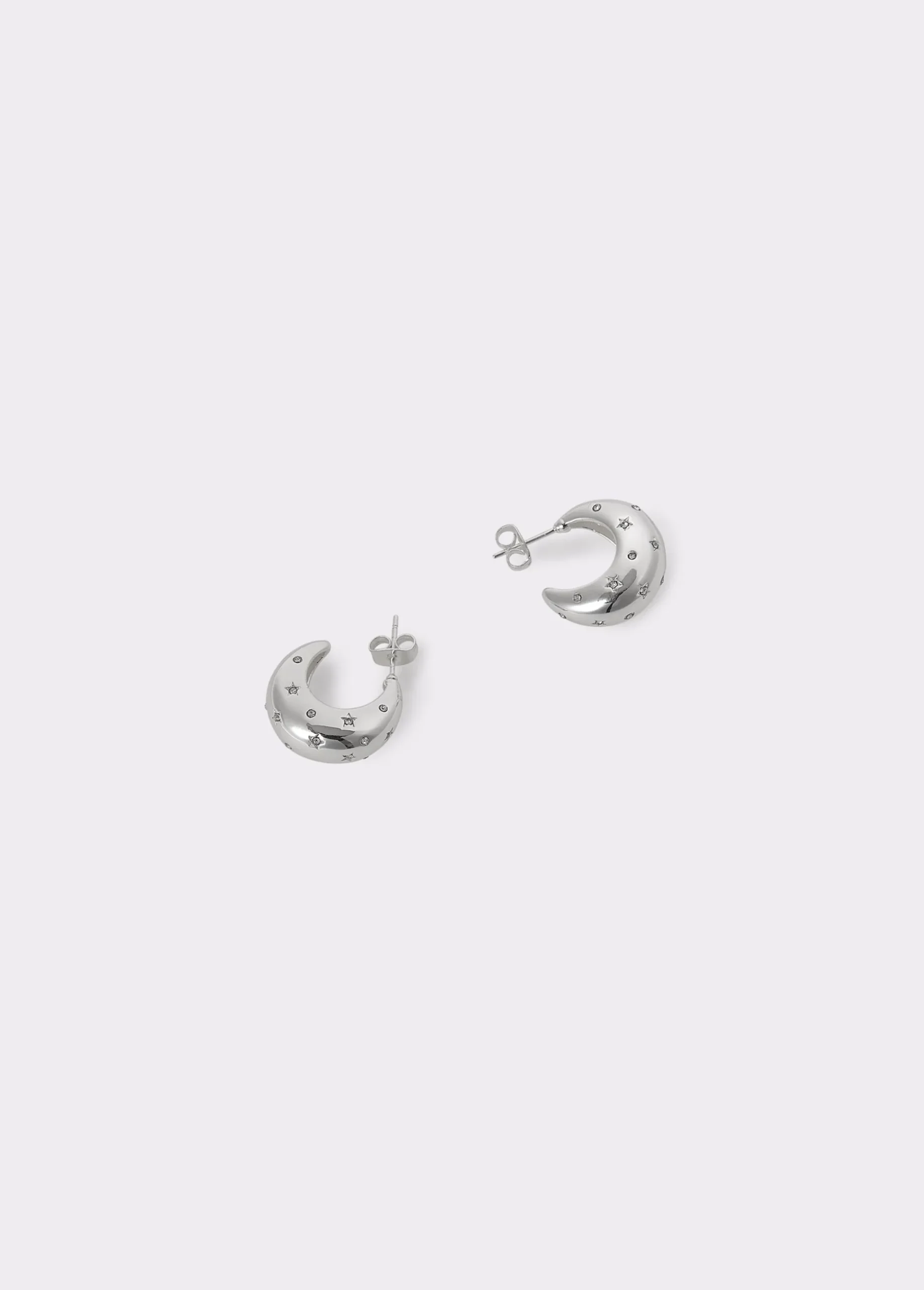 Pendientes aro incrustaciones