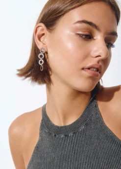 Pendientes largos aros