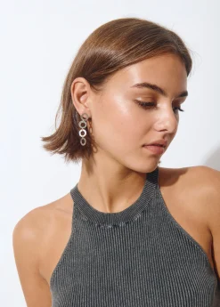 Pendientes largos aros
