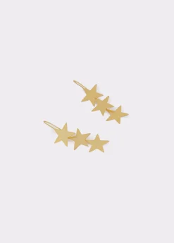 Pendientes largos estrellas