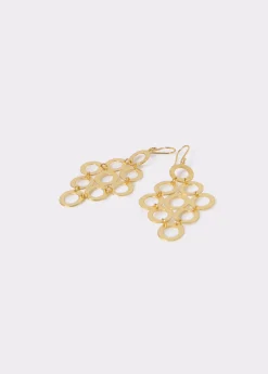 Pendientes rombos aros
