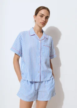 Pijama corto rayas