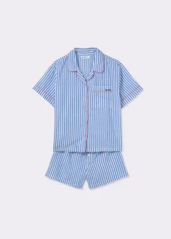 Pijama corto rayas