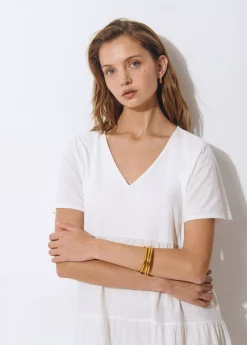 Pulsera pan de oro s