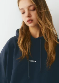 Sudadera con capucha y bordado