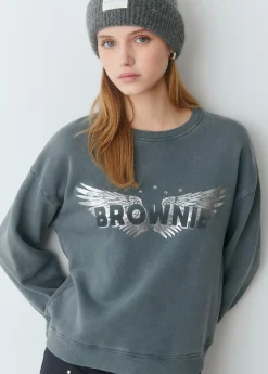 Sudadera print alas