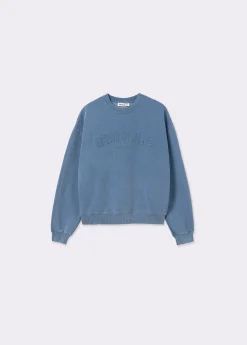 Sudadera texto desflecado