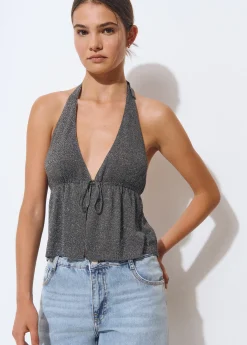 Top halter cortina